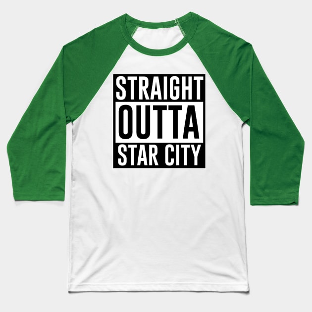 Straight outta Star City Baseball T-Shirt by Heroified